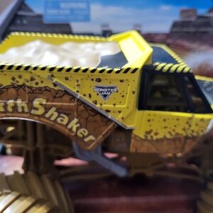 Yellow Monster Jam Earth Shaker Toy Truck